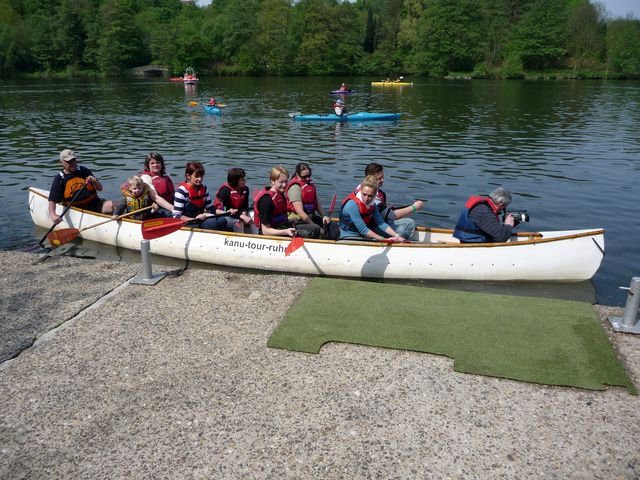 Eröffnung Kanu Tour Ruhr